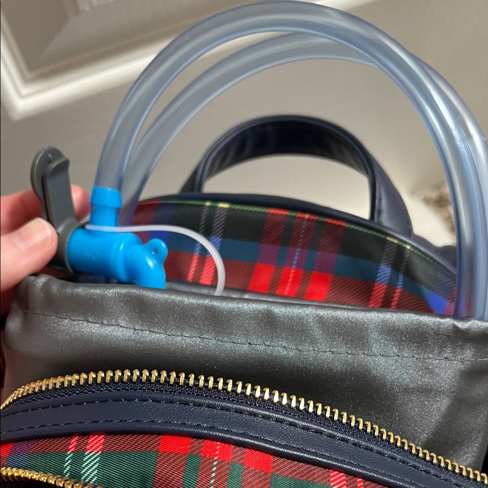 Plaid Women's Backpack - Picture 5 of 9